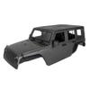 1/10 Jeep Hard Body Shell kit,Open Car Shell Kit 313mm Wheelbase for RC Crawler Car Axial SCX10 SCX10 II 90046 90047 RGT EX86100 (Grey) view 1
