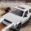 Hylukon Remote Control Car, 2.4Ghz 1:14 Scale 4WD Off Road Rock Crawler Vehicle with LDE Headlights, All Terrain 4-Channel Off-Road Remote Control Jeep Vehicle RTR Gift for Adults Teen view 3