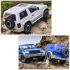 Hylukon Remote Control Car, 2.4Ghz 1:14 Scale 4WD Off Road Rock Crawler Vehicle with LDE Headlights, All Terrain 4-Channel Off-Road Remote Control Jeep Vehicle RTR Gift for Adults Teen view 4