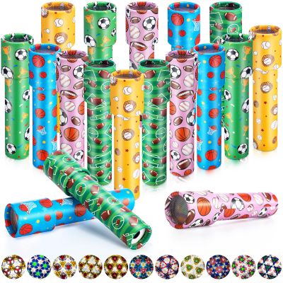 15 Pcs Classic Kaleidoscopes Kids Birthday Party Favor Old Fashioned Vintage Educational Toys Stocking Stuffers Goodie Bag Fillers for Classroom School Return Gifts Carnival Prizes (Sports)