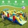 BOUNTECH Large Bounce House for Big Kids 8-12, 2-in-1 Modular Inflatable Obstacle Course w/Dual Slides, Tunnels, Blow up Jump Bouncy Castle for Kids 3-12 Indoor Outdoor Backyard Party Gift view 2