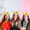100 Pieces Birthday Crown, Golden King Crown Foldable & Adjustable Paper Crowns Bulk Birthday Party Hats for Celebration Baby Shower Photo Props New Year Wedding Anniversary Supplies (Classic Style) view 4