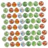 JOINPAYA 100pcs Glass Marbles for Boy Girl Decorative Aquarium Flower Pot Filler Fun Marbles Toy Lively Accent for Fish Tanks Versatile Decorative for Home view 1