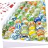 JOINPAYA 100pcs Glass Marbles for Boy Girl Decorative Aquarium Flower Pot Filler Fun Marbles Toy Lively Accent for Fish Tanks Versatile Decorative for Home view 3