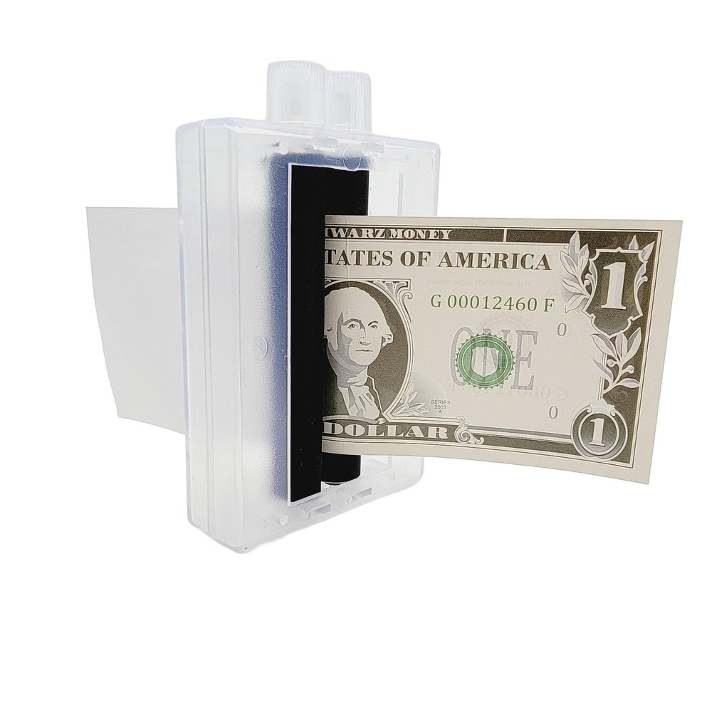 BaronHong Magician's Money Maker Wonder Trick Printing Machine Gimmick Close Up Printer Effect White Paper into Money(3-pack(white),M)