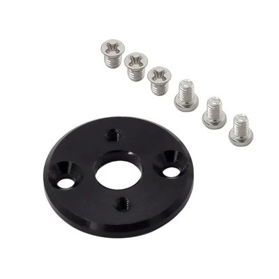 DUHWQ 1/12 Scale Metal Motor Bracket with Motor Pinion Gears and Gearbox Transmission Set Compatible with MN78 MN82 Upgrade Parts(Black)