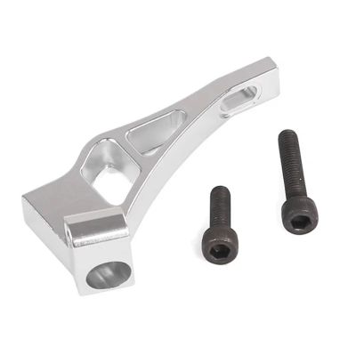 CNC Aluminum HD Engine Mount for HPI for Baja 1/5 Gas Vehicles for King Motor and for Ro-Van Baja Buggies Truck(White)