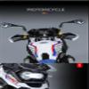 SHAYANZI Mini Simulation Motorcycle Toys 1/9 for R1250 GS ADV Alloy Racing Motorcycle Die-Casting Street Sports Motorcycle Model Children's Toys Adult for Boys view 2