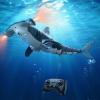 fygurso Remote Control Shark Toys High Simulation,Water Toys for Kids, High Simulation Shark for Pool & Bath, Ideal Gifts for Boys Ages 6+(Blue) view 1