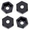 4Pack MORFUM 12mm to 17mm Metal Wheel Hex Adapter Drive Hub Adaptor Converter Compatible with 1/8 Typhon/Kraton/Outcast/Notorious RC Big Rock Crawler Off Road Monster Truck Upgrade Part view 3