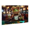 CDSASHCA 500 Pcs Pieces of Vibrant Puzzles,Frogs and Poker,Whimsical Wooden Puzzles,Suitable for Puzzle Lovers to Relax and Display,Decompress Entertainment Games,Enjoy The Fun of Solving Puzzles view 2