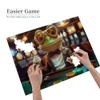 CDSASHCA 500 Pcs Pieces of Vibrant Puzzles,Frogs and Poker,Whimsical Wooden Puzzles,Suitable for Puzzle Lovers to Relax and Display,Decompress Entertainment Games,Enjoy The Fun of Solving Puzzles view 4