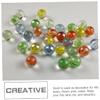 TOYANDONA 100pcs Glass Marbles for Boy Girl Decor Fish Tank Ornaments Fun Decorative for Ages Unique Patterns for Flower Pots view 4