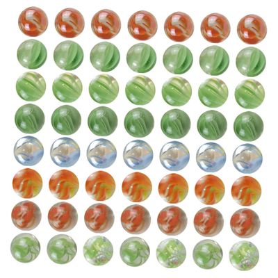 Hemoton 100pcs Glass Marbles for Fish Tank Decoration Random Colors Glass for Boy Girl Play and Hydroponic Plants for Aquarium Ornaments and Creative Toys