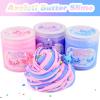 3 Pack Axolotl Butter Slime, Slime Kit with Pink, Blue, Purple Axolotl Charms, Soft and Stretchy, Slime Party Favor for Girls & Boys, Classroom Rewards, Birthday Gifts for Kids view 4