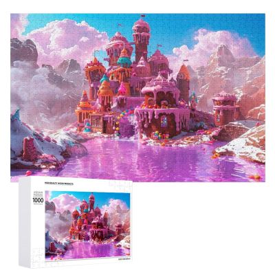 1000 Large Piece Jigsaw Puzzle Chocolate Factory Puzzle for Adult Entertainment DIY Collectibles Creative Birthday Gift