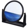 SEWOART Moving Sand Hourglass Decorative Creative Quicksand Art for Desk Unique Rotating Sand Timer Home Office Decor view 1