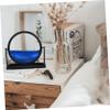 SEWOART Moving Sand Hourglass Decorative Creative Quicksand Art for Desk Unique Rotating Sand Timer Home Office Decor view 2