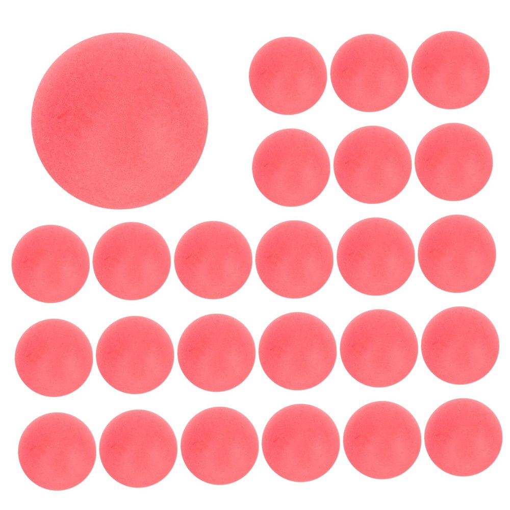 GOOHOCHY 100pcs Lottery Balls Tennis Balls for Party Game Dull Polishing for Carnival