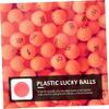 GOOHOCHY 100pcs Lottery Balls Tennis Balls for Party Game Dull Polishing for Carnival view 4
