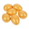 BESTonZON 18pcs Wooden Easter Eggs Natural Decorative Party Favors for Boys and Girls Crafts and Festive Decor Your Easter Celebration Safe and Fun Decorations view 1