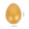 BESTonZON 18pcs Wooden Easter Eggs Natural Decorative Party Favors for Boys and Girls Crafts and Festive Decor Your Easter Celebration Safe and Fun Decorations view 2