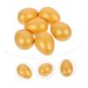 BESTonZON 18pcs Wooden Easter Eggs Natural Decorative Party Favors for Boys and Girls Crafts and Festive Decor Your Easter Celebration Safe and Fun Decorations view 4