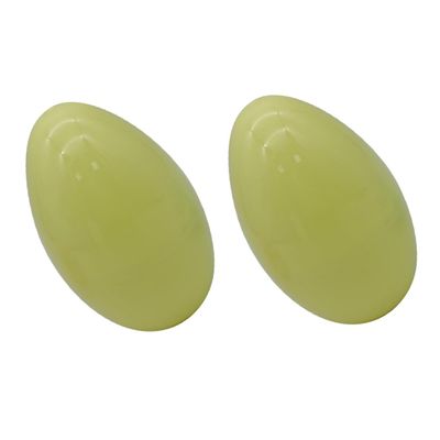 JOINPAYA 2pcs Easter Twisted Eggs Random Color Simulation Eggshell Model for Party Supplies for Easter Decoration and Games