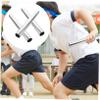 BESPORTBLE 3pcs Relay Race Lightweight - Design for School and Outdoor Sports Events for Boys and Girls and Adults Comfortable Grip and Safe view 3