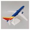 RUENGE Scale Aircraft Model 20cm for Air USA Southwest Airlines Boeing B737 Simulation Aircraft Model Die-cast Aircraft Model Collection view 1