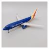RUENGE Scale Aircraft Model 20cm for Air USA Southwest Airlines Boeing B737 Simulation Aircraft Model Die-cast Aircraft Model Collection view 2