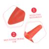 NUOBESTY 100pcs Carrot Nose for Snowman Crafts Sturdy Decorations for Projects Family Fun and Holiday Party Supplies Crafting Accessory for Unique Snowman Creations view 3