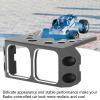 Aluminum Alloy Steering Servo Guard Armor SOA Cover for 1/10 RC Crawler Cheeter Rig Rock Bouncer Roll Cage Capra RR10 Wraith (Black) view 3