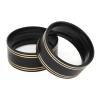 2PCS 1.9in Beadlock Wheel Rings with Hole Tire Lock Ring Replacement for Axial SCX10 II 90046 1/10 RC Crawler (Black) view 1