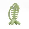 2PCS Baby Teething Toys, Fish Baby Teether Olive & Yellow 0-3-6-12 Months-USA Patent Pending view 2