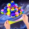 Valentines Slime Party Favors,24 Pack Galaxy Slime Balls-Stretchy, Non-Sticky, Mess-Free for Kids, Stress Relief,Halloween&Christmas Slime,Classroom Rewards view 4