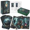 BQLXBABLT Tarot Cards with Guide Book for Beginners Original Unique Pretty Tarot Oracle Deck Set with Guidebook Standard Size 78 Cards view 1