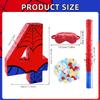 16 Inch Number 4 Spider Web Pinata with 16 Inch Piata Stick Blindfold Confetti for Boy Girl Kids 4th Birthday Party Decorations (4th) view 2