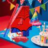 16 Inch Number 4 Spider Web Pinata with 16 Inch Piata Stick Blindfold Confetti for Boy Girl Kids 4th Birthday Party Decorations (4th) view 4