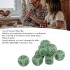 dice Set, 10pcs Luminous Plastic Lightweight Rock Paper Scissors dice 6 Sided Green for Family Game Nights Board Game Parties classrooms Children view 4