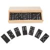28Pcs Wooden Number Recognition Cards, Educational Learning Board Game for Kids, Including Storage Box for Above 3 Years Old view 1