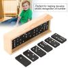 28Pcs Wooden Number Recognition Cards, Educational Learning Board Game for Kids, Including Storage Box for Above 3 Years Old view 3