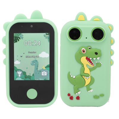 Kids Smart Phone for Girls Boys, 2.8in, 1080P 48MP Cute Kids Smart Phone Toy with Dual Camera, Music Player, Game, Fun Photography (Green)