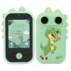 Kids Smart Phone for Girls Boys, 2.8in, 1080P 48MP Cute Kids Smart Phone Toy with Dual Camera, Music Player, Game, Fun Photography (Green) view 1