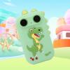 Kids Smart Phone for Girls Boys, 2.8in, 1080P 48MP Cute Kids Smart Phone Toy with Dual Camera, Music Player, Game, Fun Photography (Green) view 2
