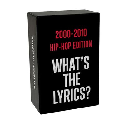 2000-2010 Hip-Hop Edition Finish The Lyrics Card Game