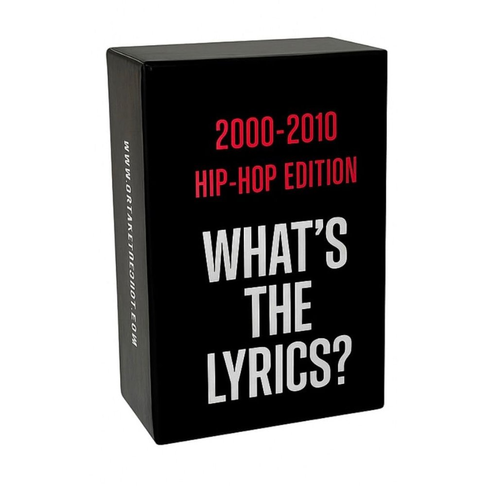 2000-2010 Hip-Hop Edition Finish The Lyrics Card Game