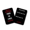 2000-2010 Hip-Hop Edition Finish The Lyrics Card Game view 3