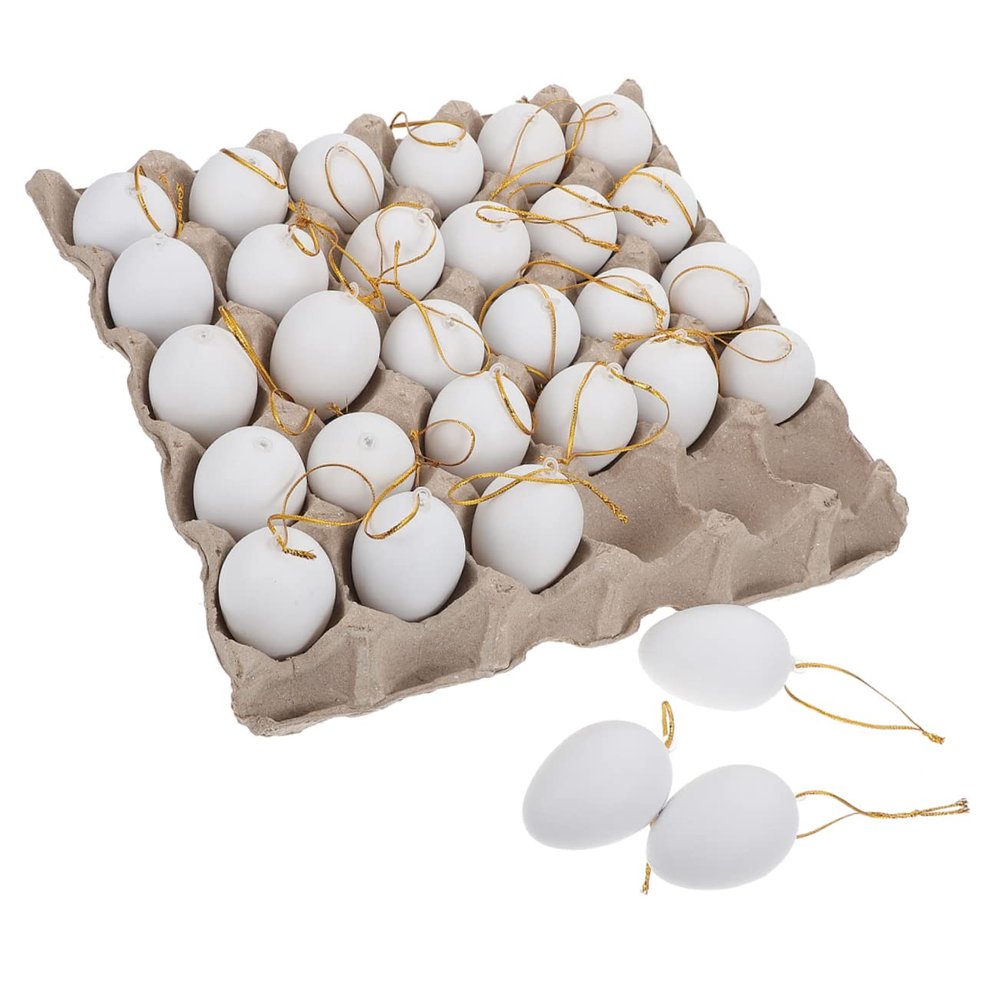 Alasum 1set Easter Decorative Eggs Realistic Simulation Eggs Pulp Tray for Boy Girl for Easter Decoration and Creative Play Activities
