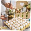 Alasum 1set Easter Decorative Eggs Realistic Simulation Eggs Pulp Tray for Boy Girl for Easter Decoration and Creative Play Activities view 3